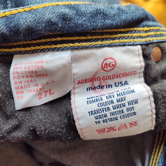 Adriano Goldschmied the Merlot bootcut jeans in medium blue wash - Picture 5 of 5